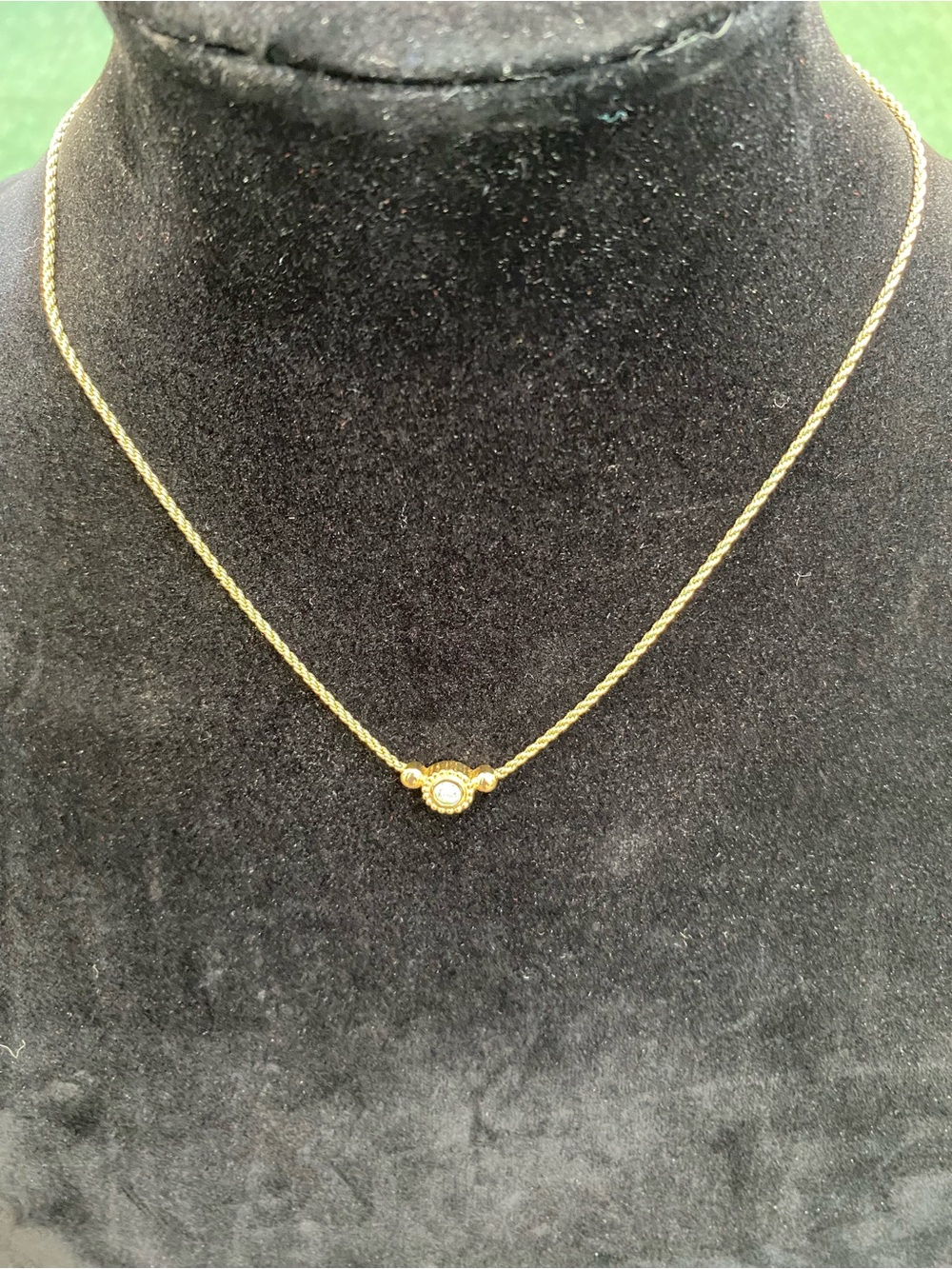 Christian Dior Solitaire Necklace - Picture 2 of 3
